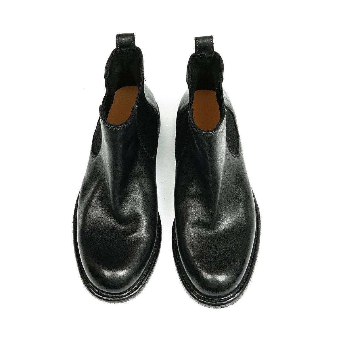Horsehide Chelsea Boots Classic Ankle Boots for Men